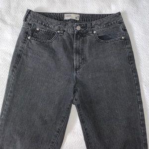 Garage Washed Black Boyfriend Jeans